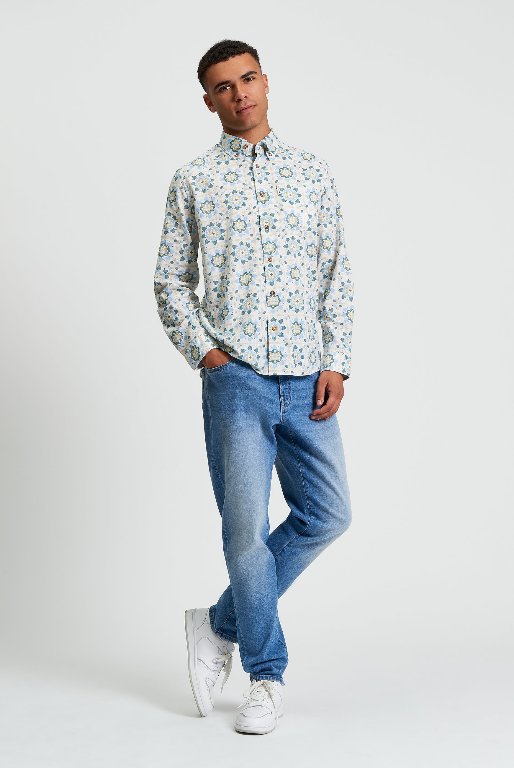 British Craft Print - Ivory - Full Length