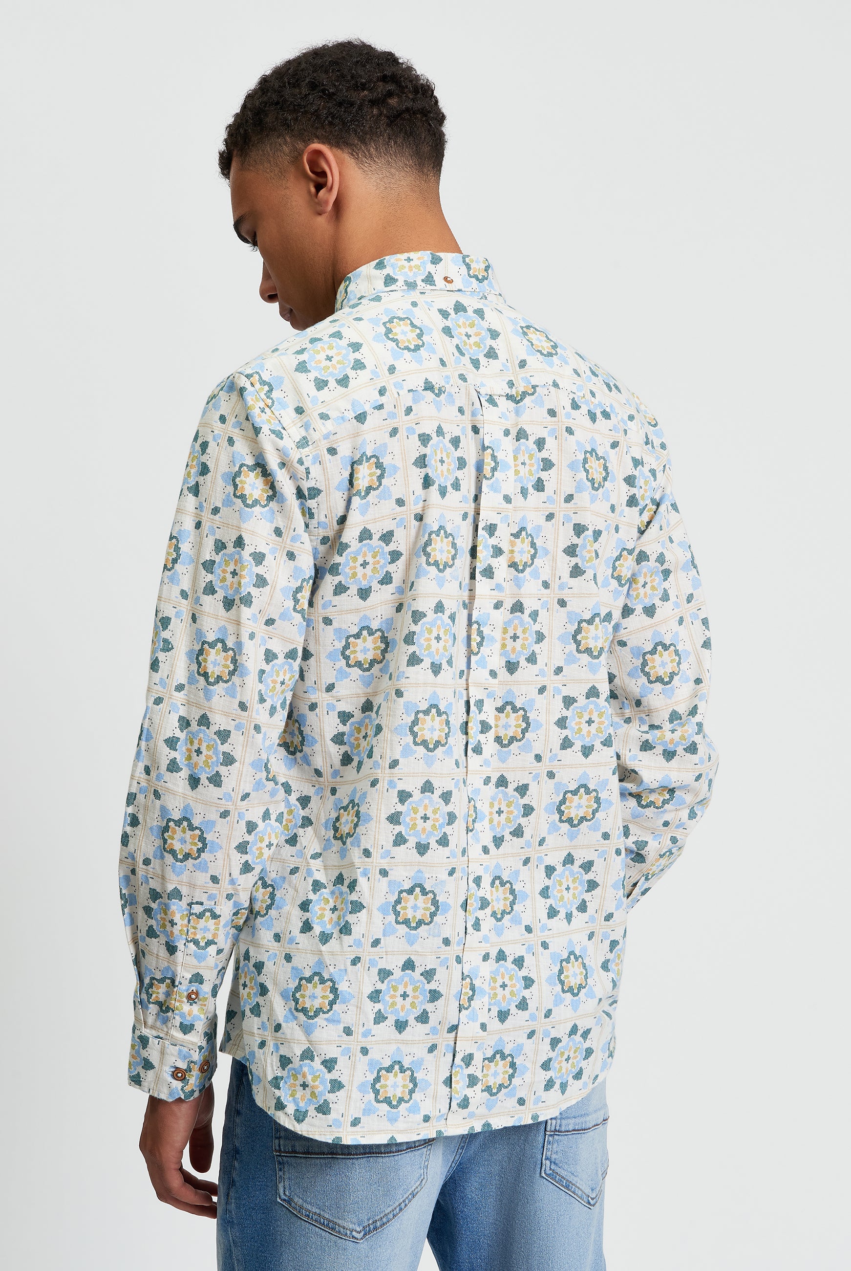 British Craft Print - Ivory - Back