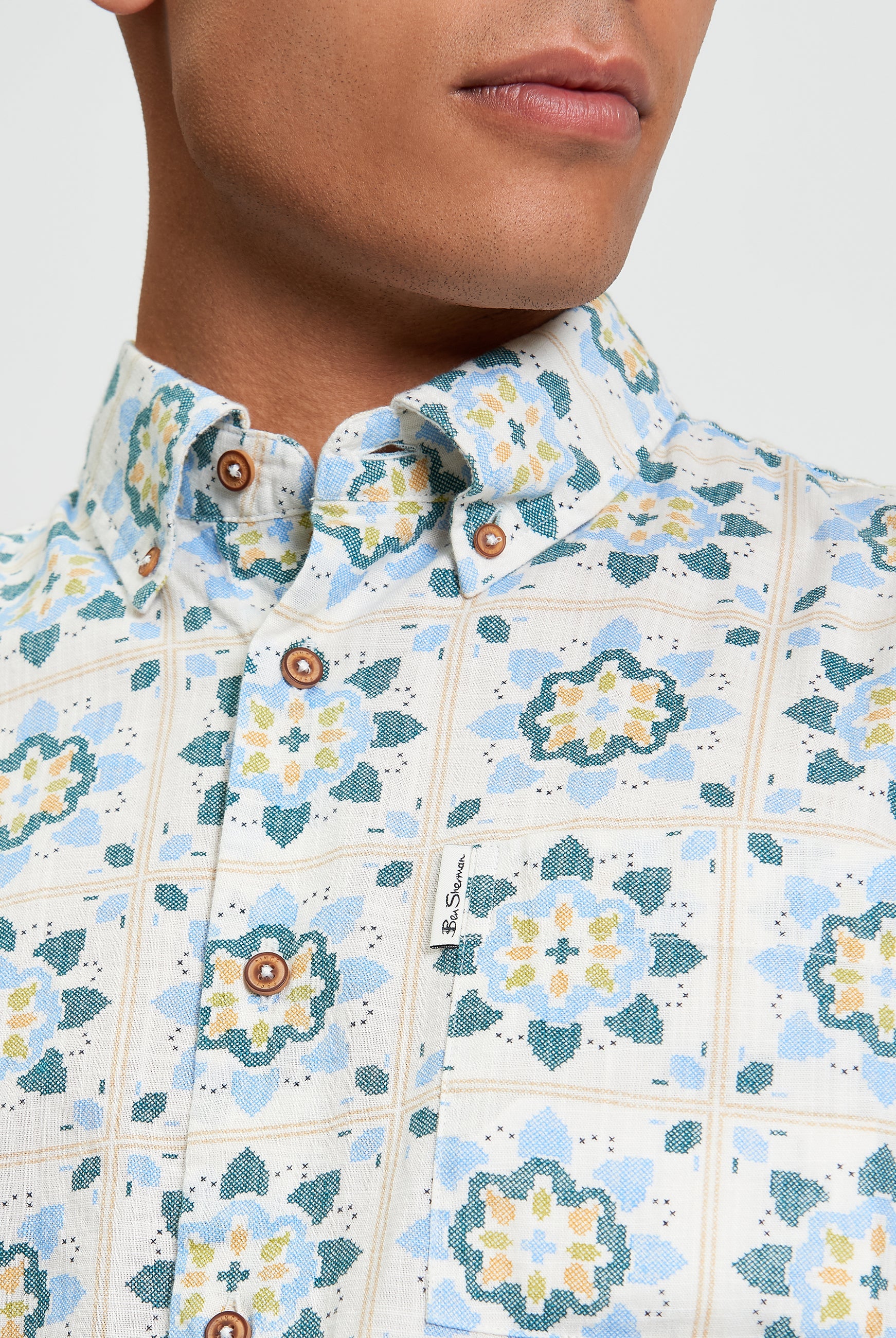 British Craft Print - Ivory - Close Up