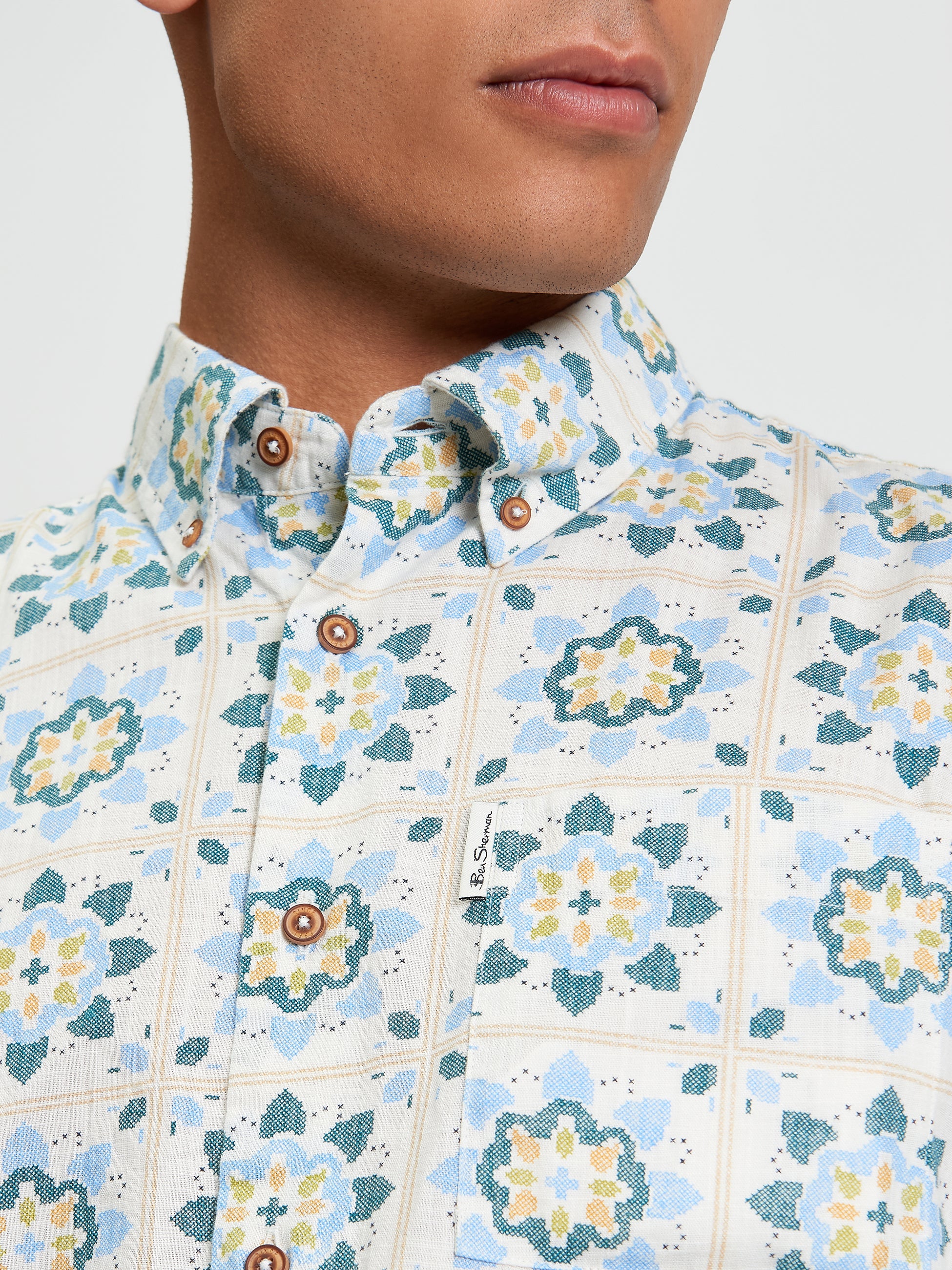 British Craft Print - Ivory - Close Up