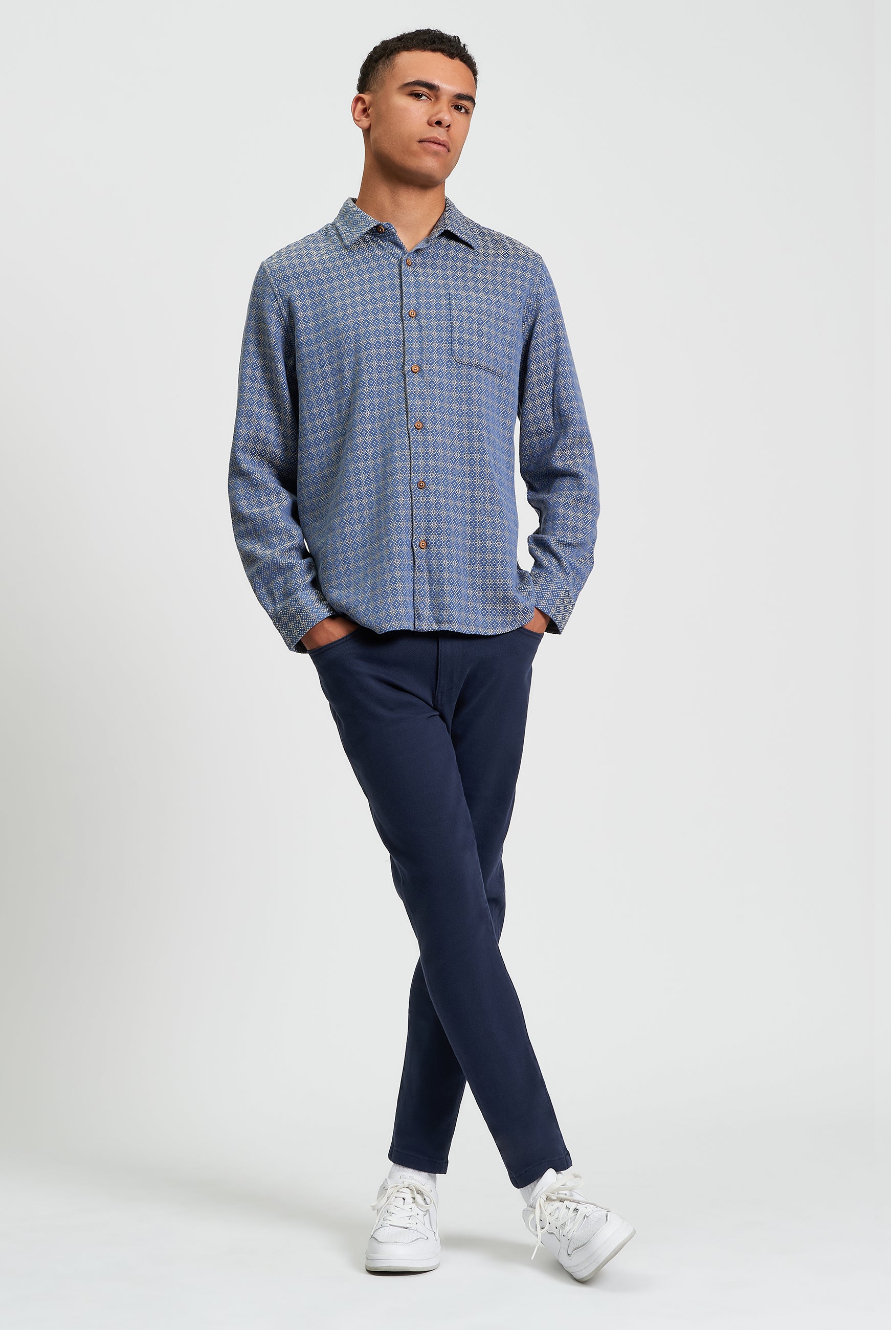 British Craft Geo - Riviera Blue - Full Length