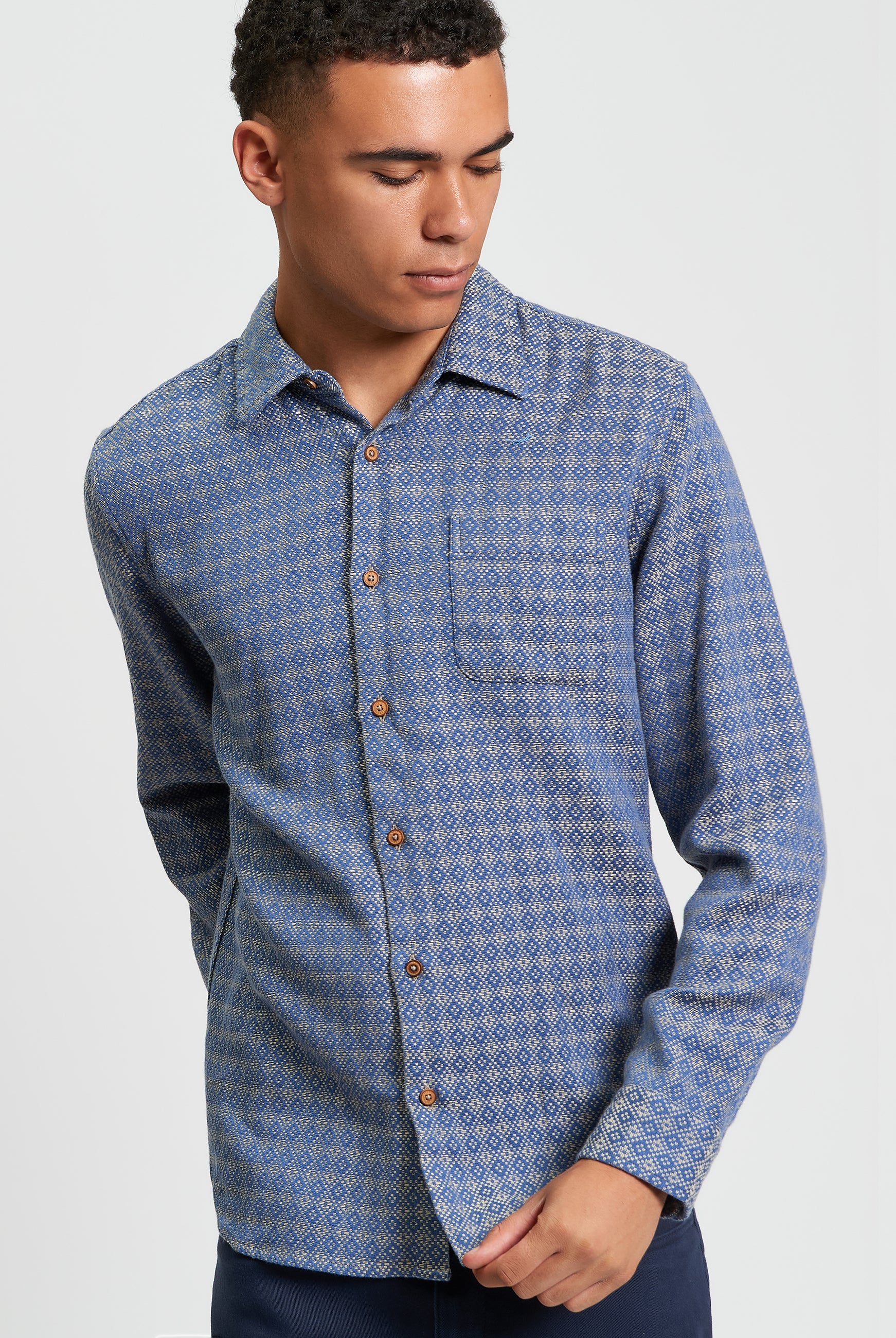 British Craft Geo - Riviera Blue - Front