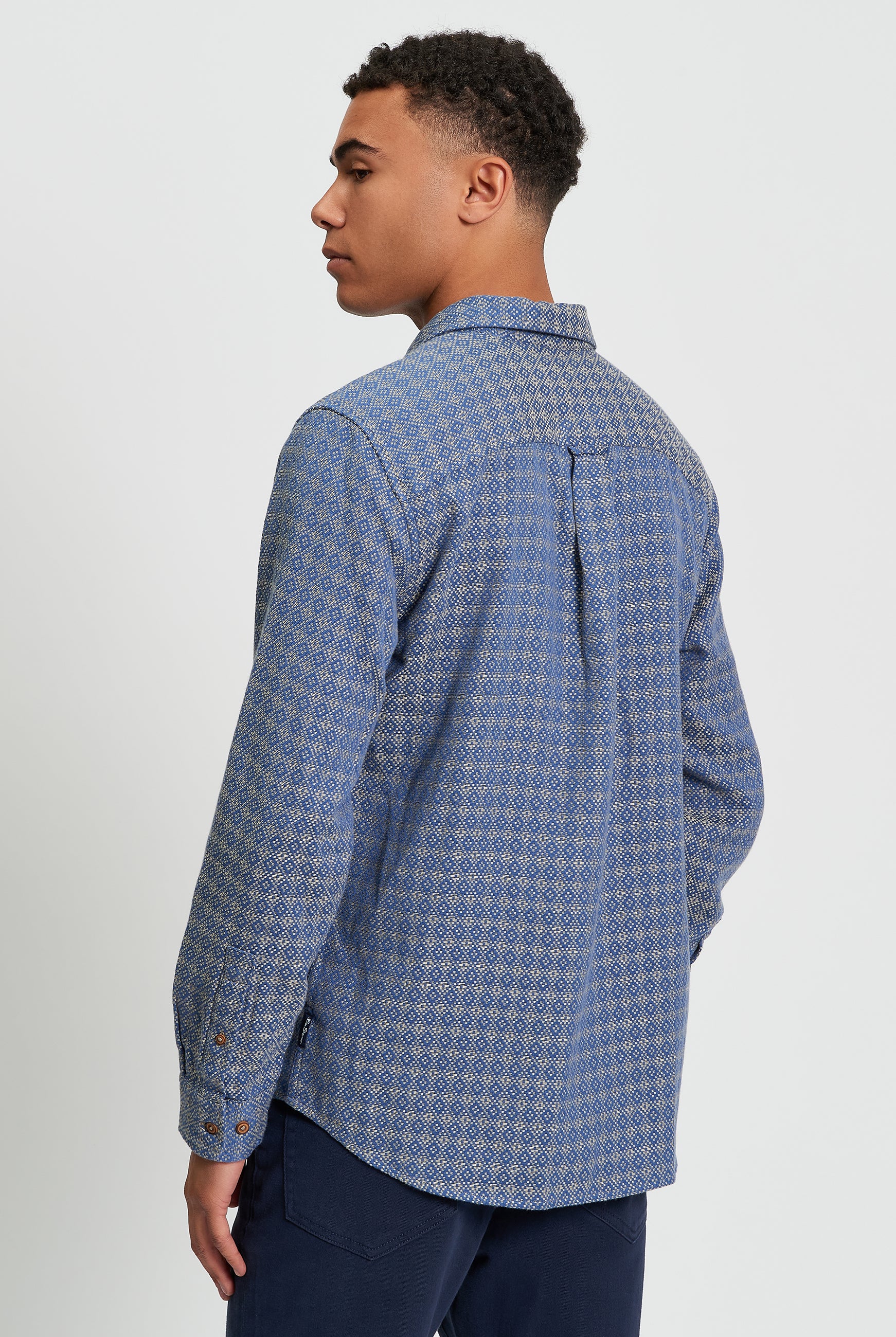British Craft Geo - Riviera Blue - Back