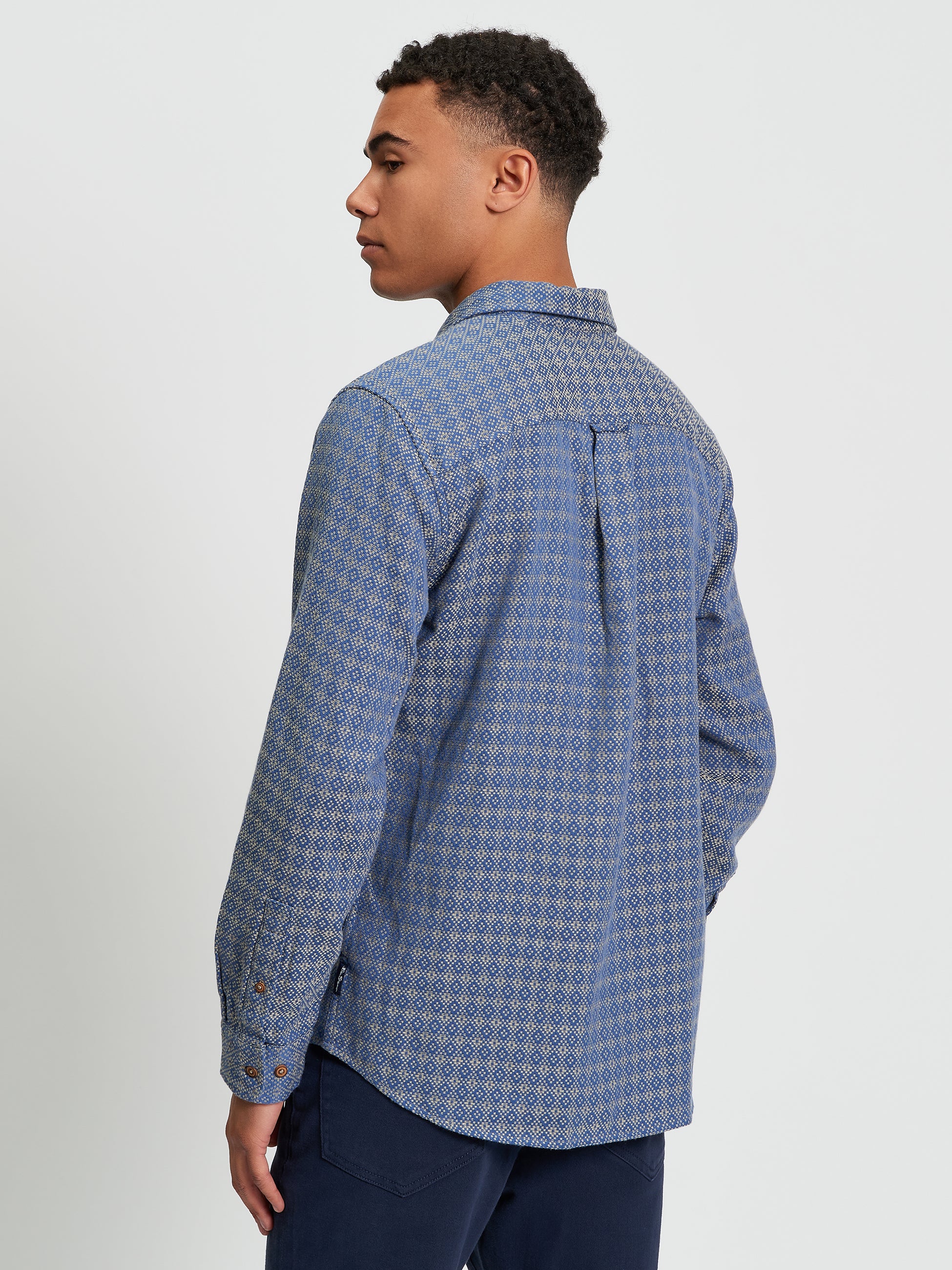 British Craft Geo - Riviera Blue - Back