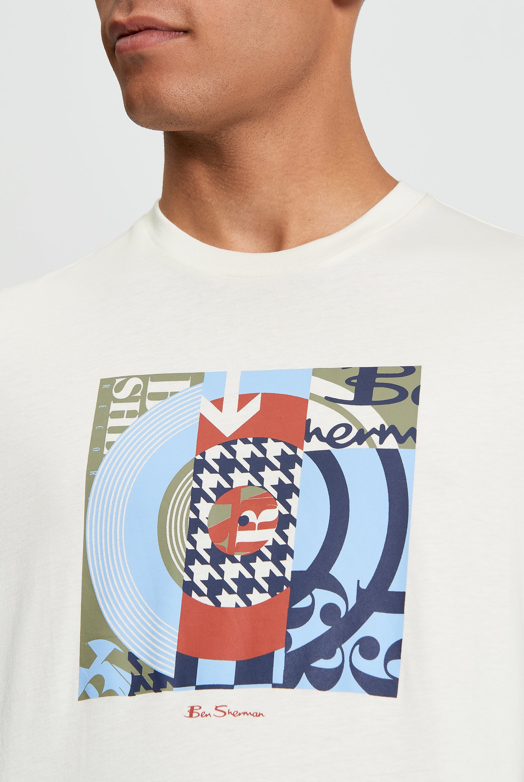 Collage Target - White - Detail View