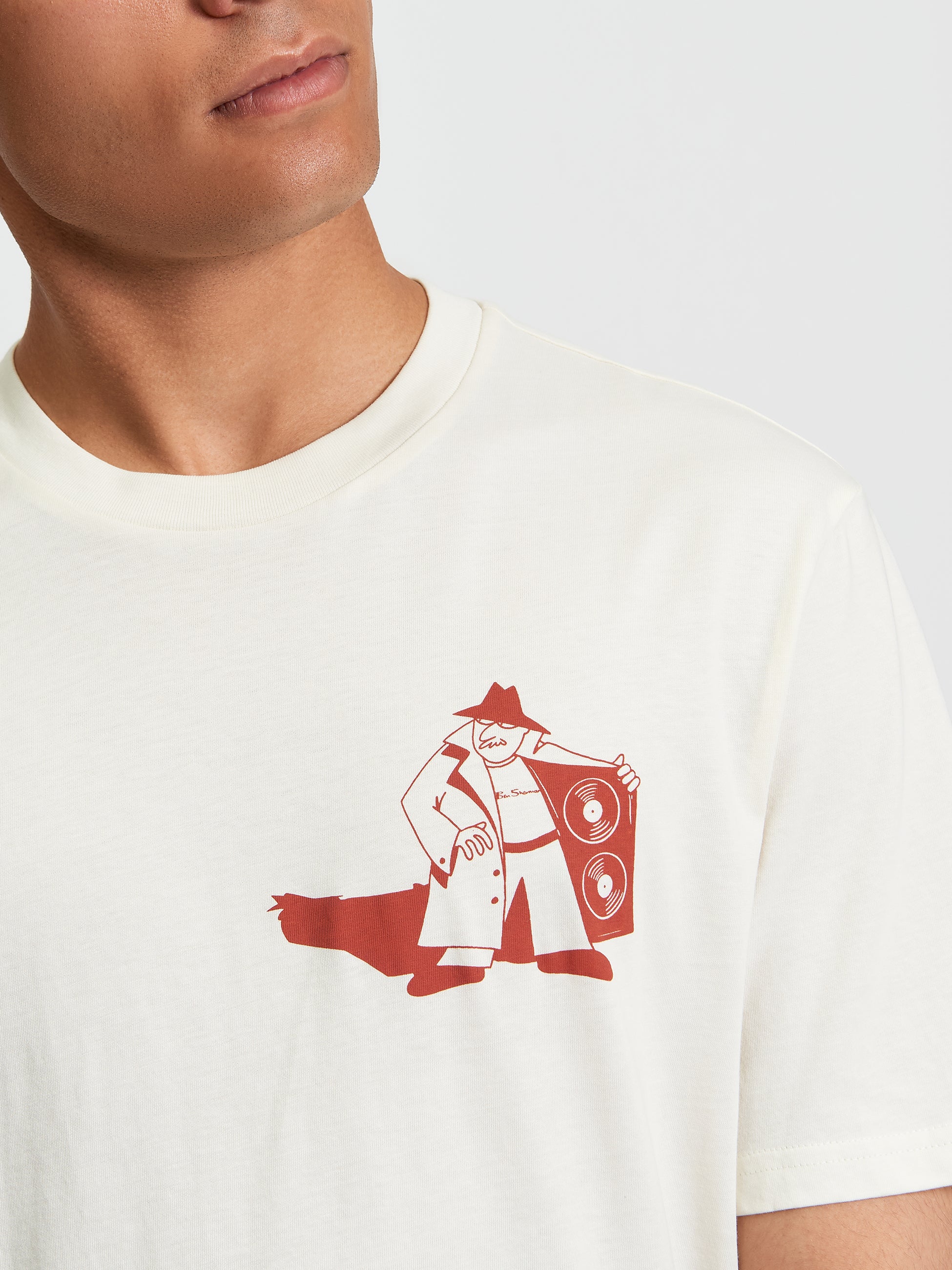 Secret Tune Society Tee - Close Up