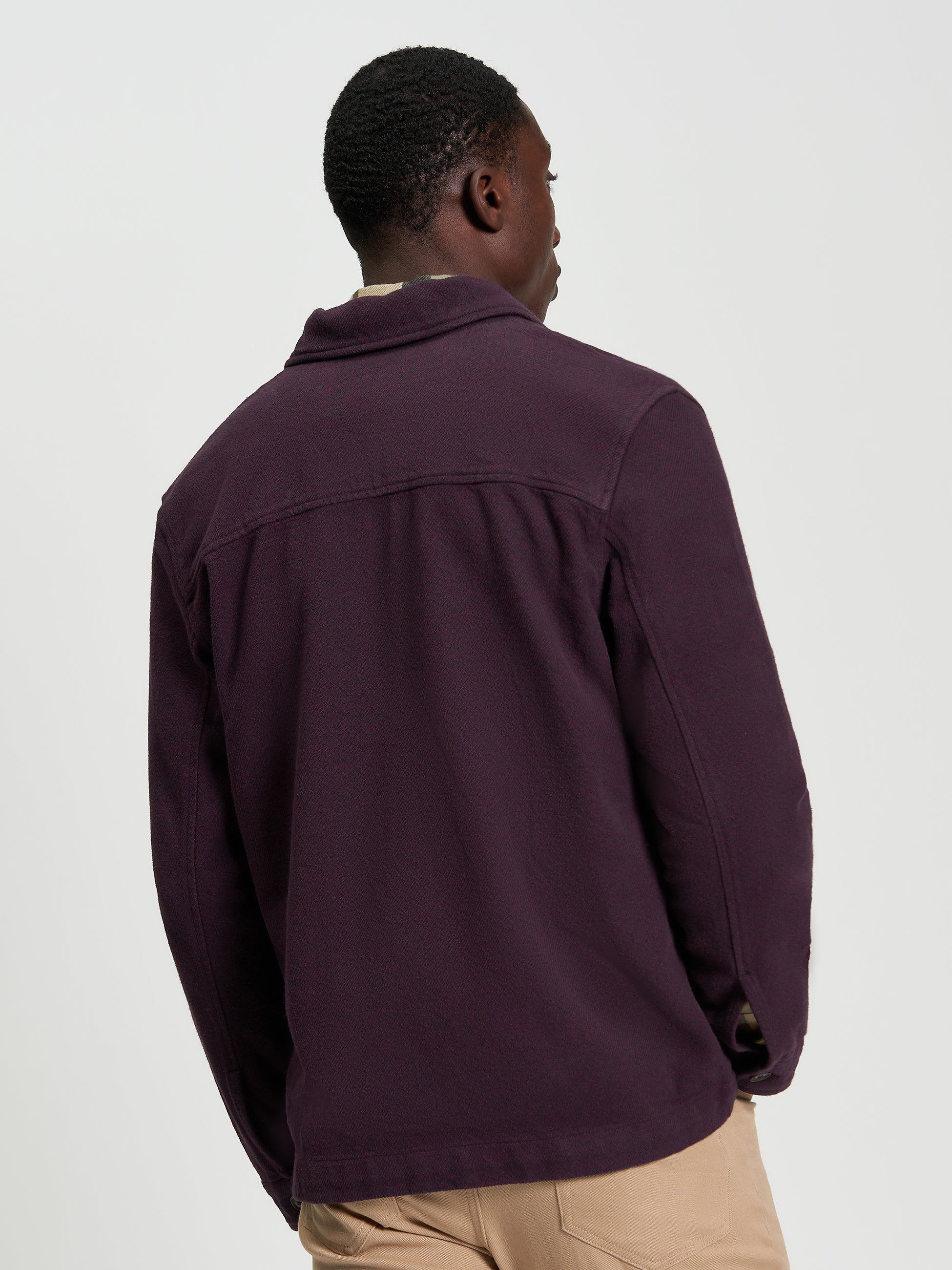 Chore Jacket Burgundy