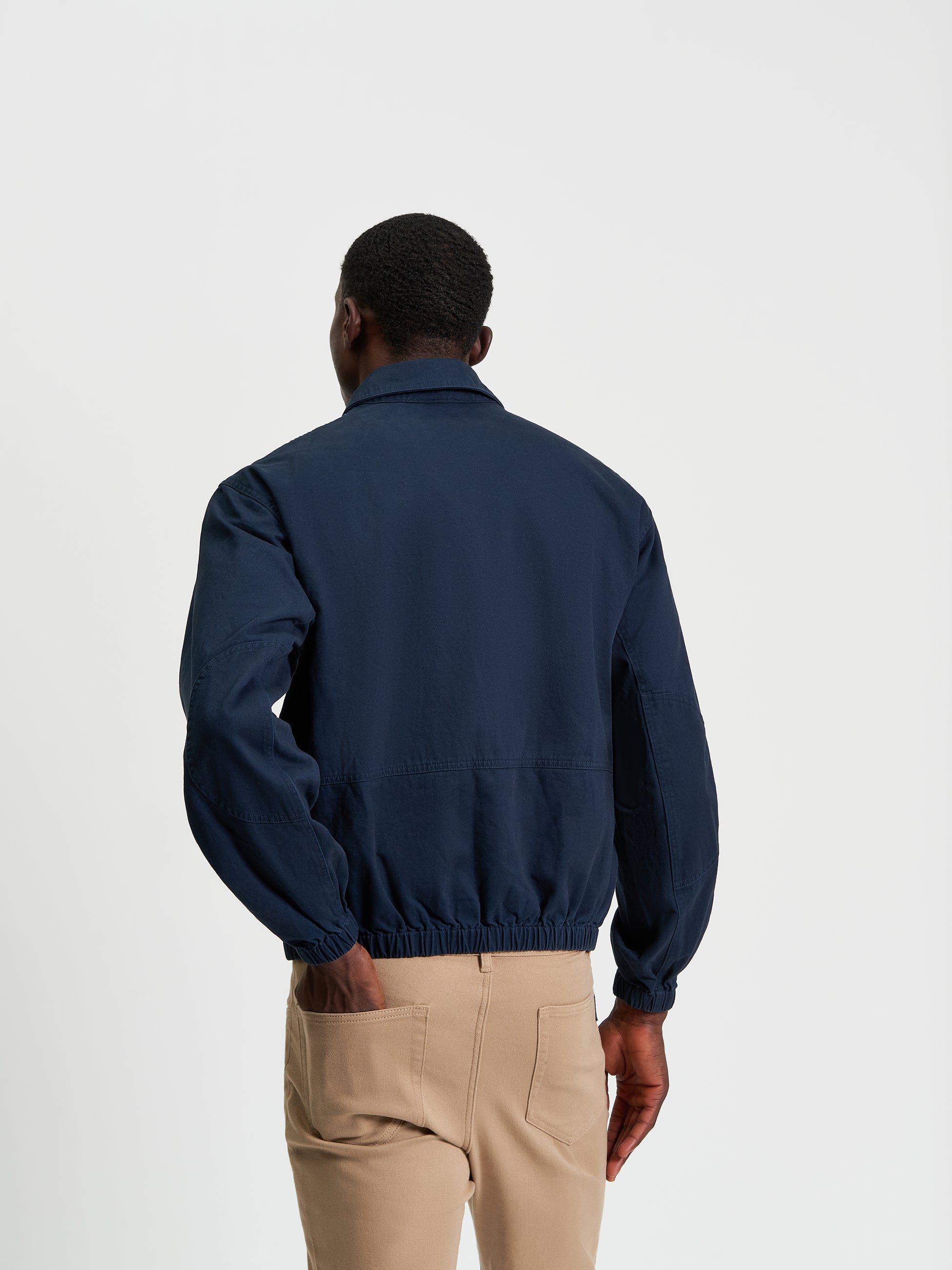 Sports Bomber Jacket Dark navy