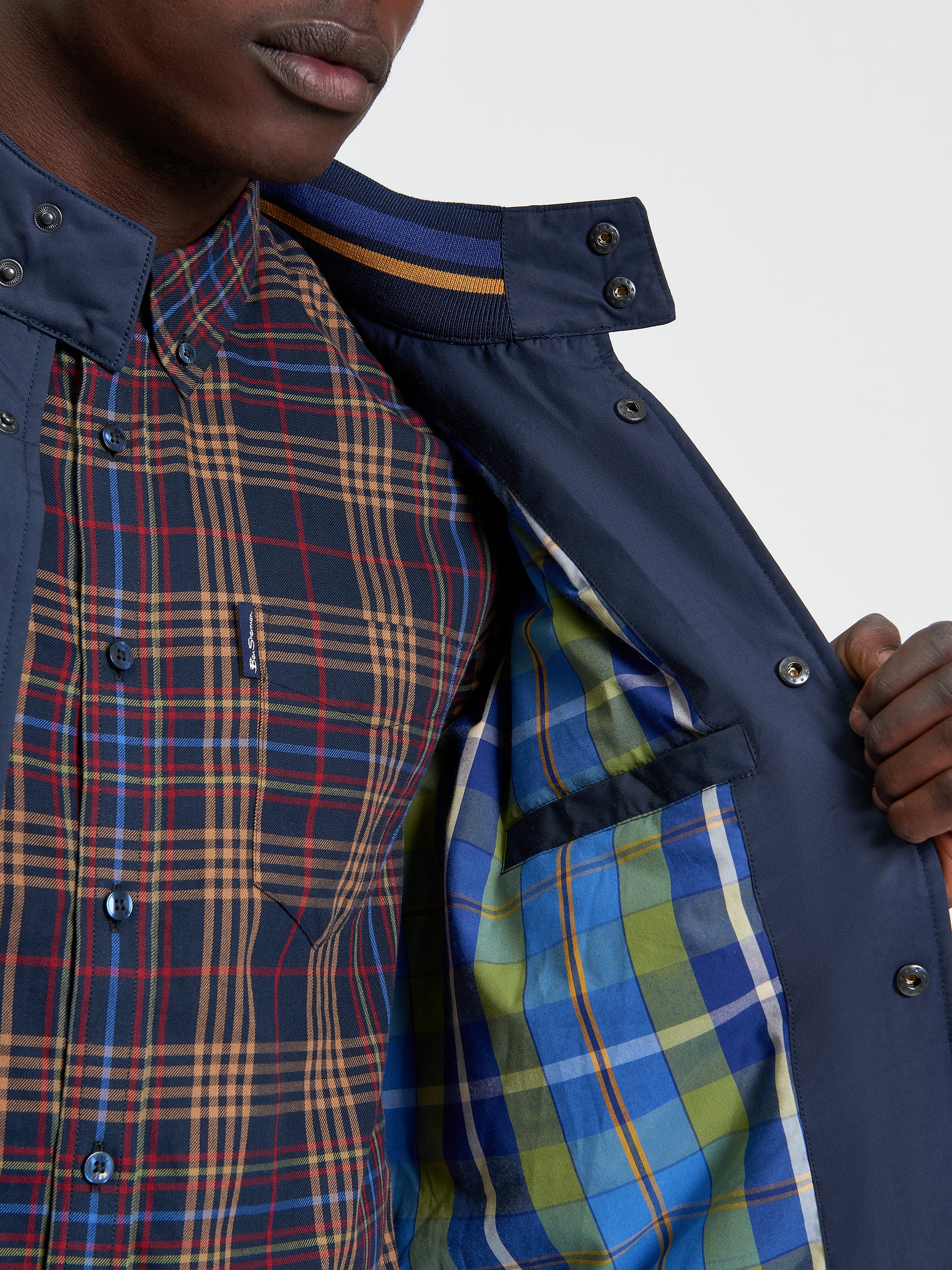 Sports Bomber Jacket Dark navy