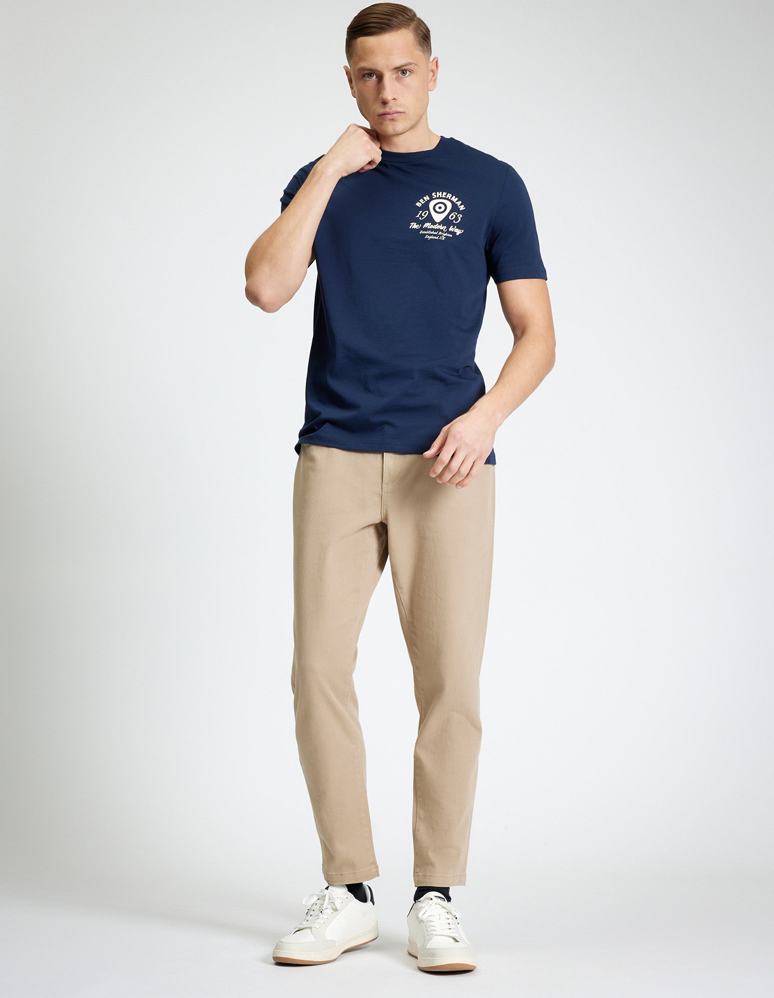 Acoustic Tee - Dark Navy - Regular