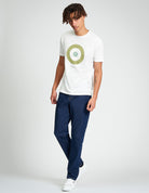 Signature Target Tee – Regular Fit with Crew Neck and Signature Print