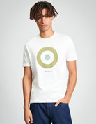 Signature Target Tee – White – Crew Neck Regular Fit with Target Print