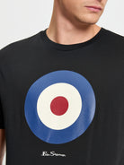 Signature Target T-Shirt Black Graphic Tee