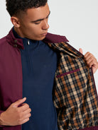 Bomber Jacket Harrington Burgundy