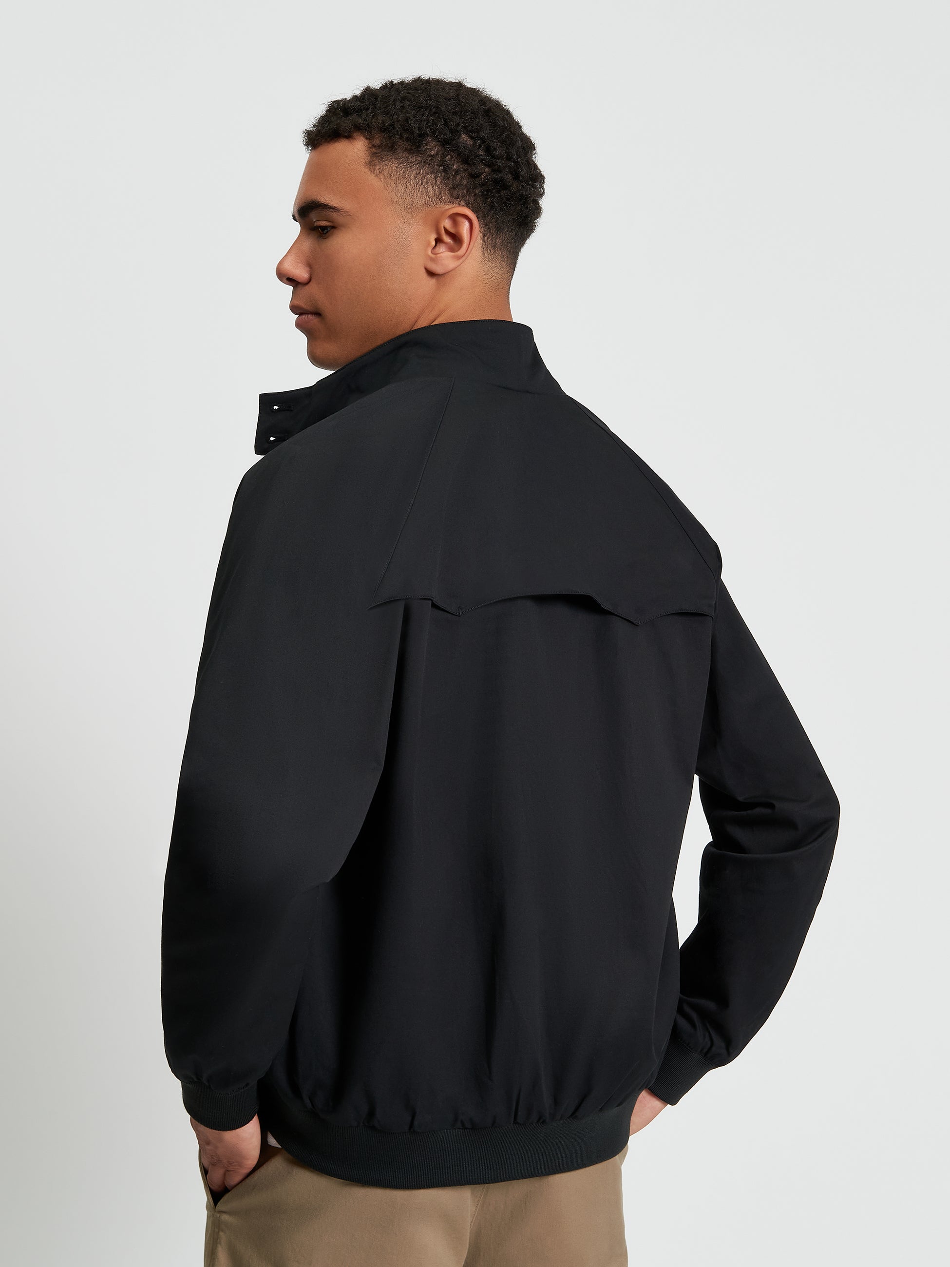Bomber Jacket Harrington Black