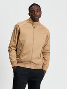 Bomber Jacket Harrington Tan Beige