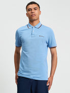Signature Pique Polo - Pale Blue - Front View