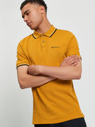 Signature Pique Polo - Mustard - Front 