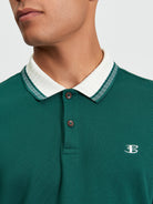 Block Colour Polo Green