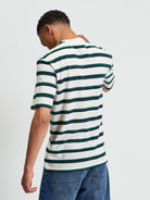 Textured Stripe T-Shirt White
