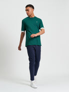 Textured T-Shirt Green