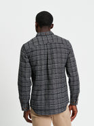Twisted Yarn Shirt - Black - Back