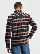 Brushed Ivy Check - Dark Navy - Back