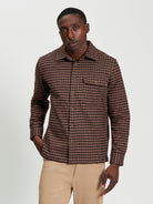 Puppytooth Overshirt - Bark - Front