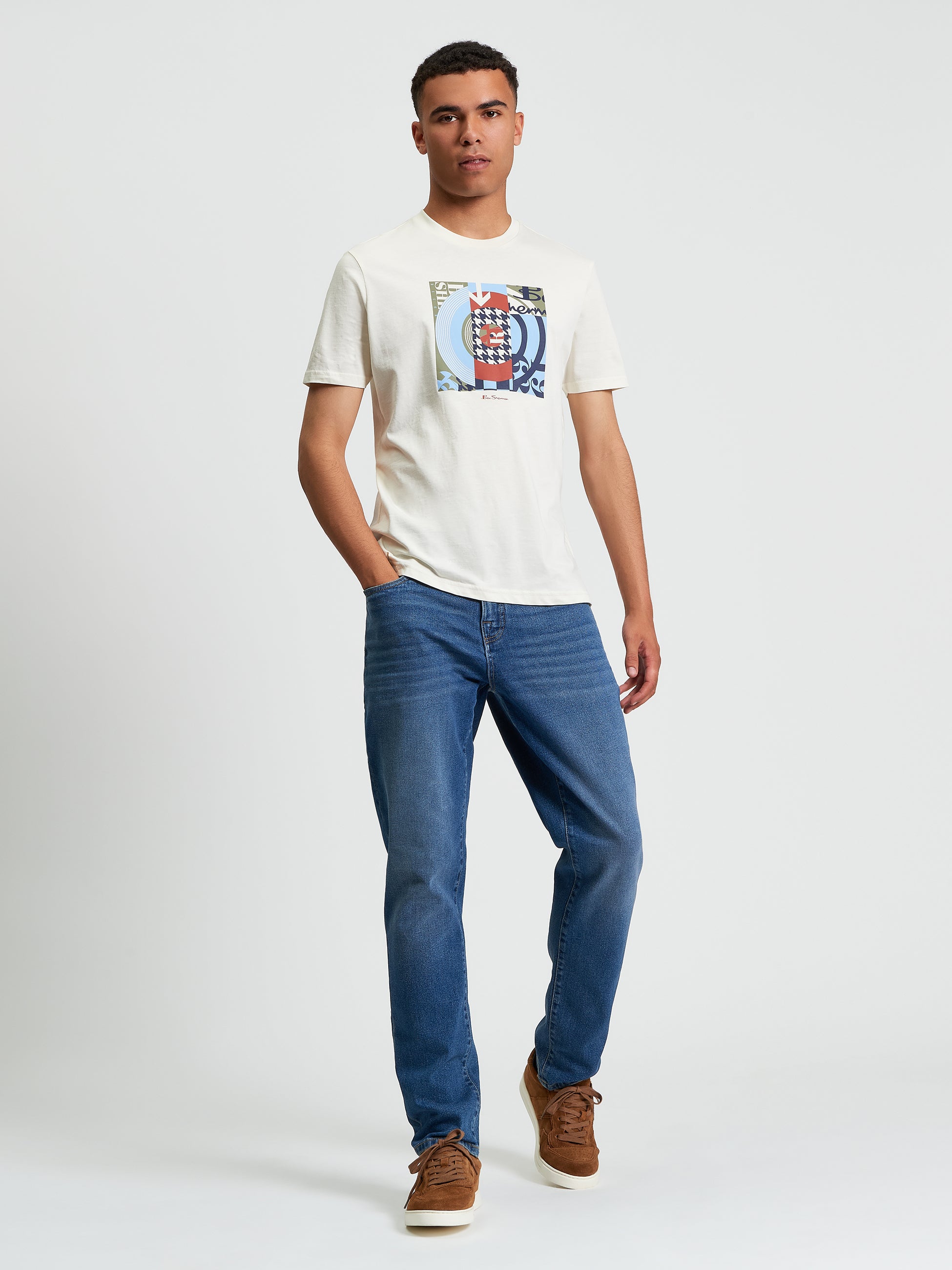 Collage Target - White - Full Length View