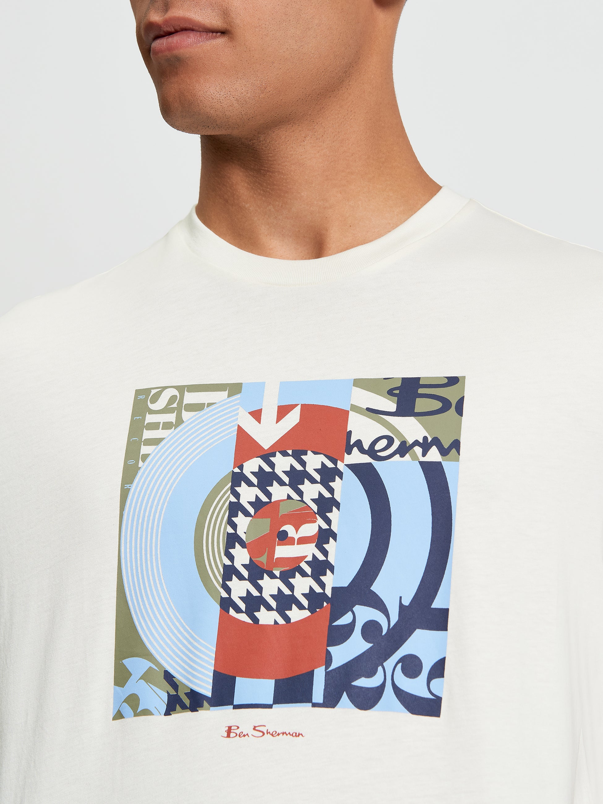 Collage Target - White - Detail View