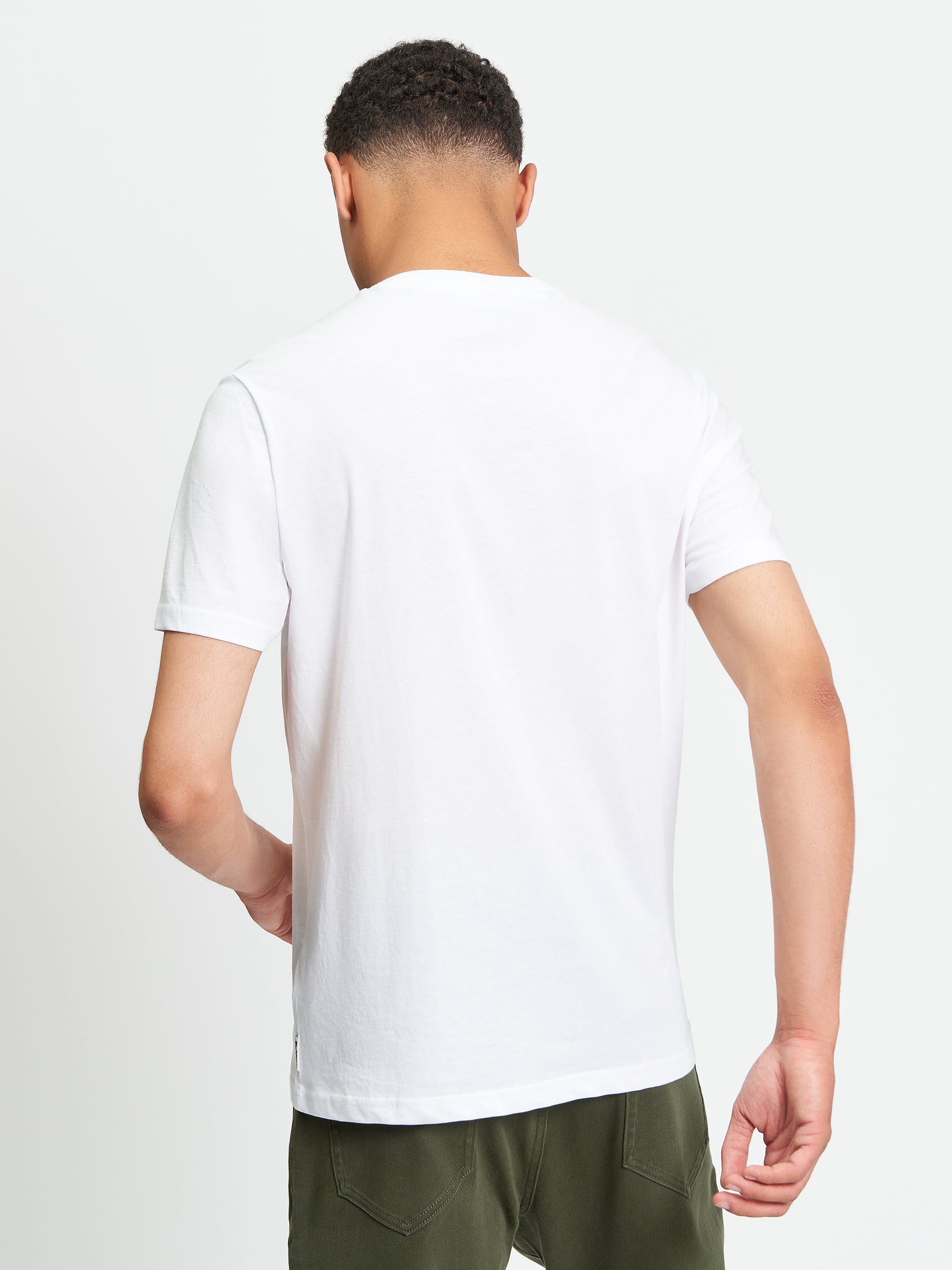 The Modern Scene Tee - White - Back