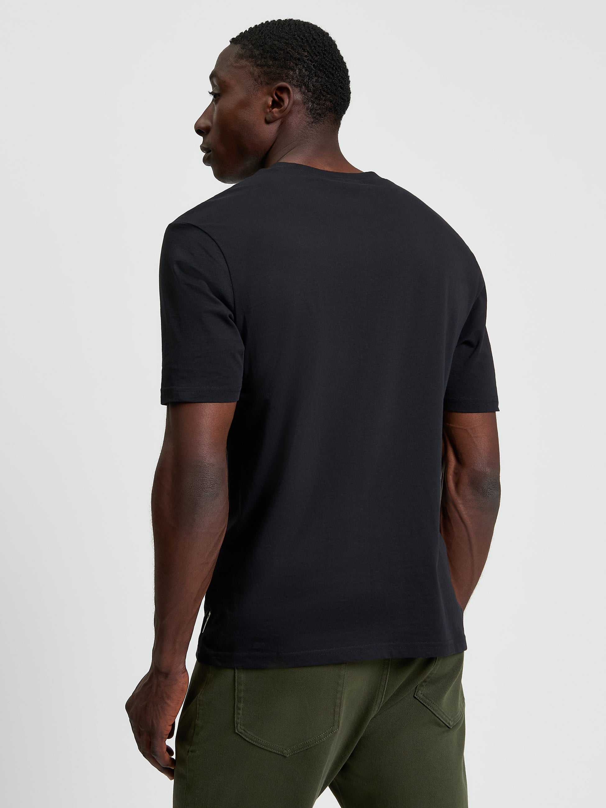 Hidden Ace T-Shirt Graphic Print Black