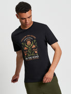 Festival Tee - Black - Front