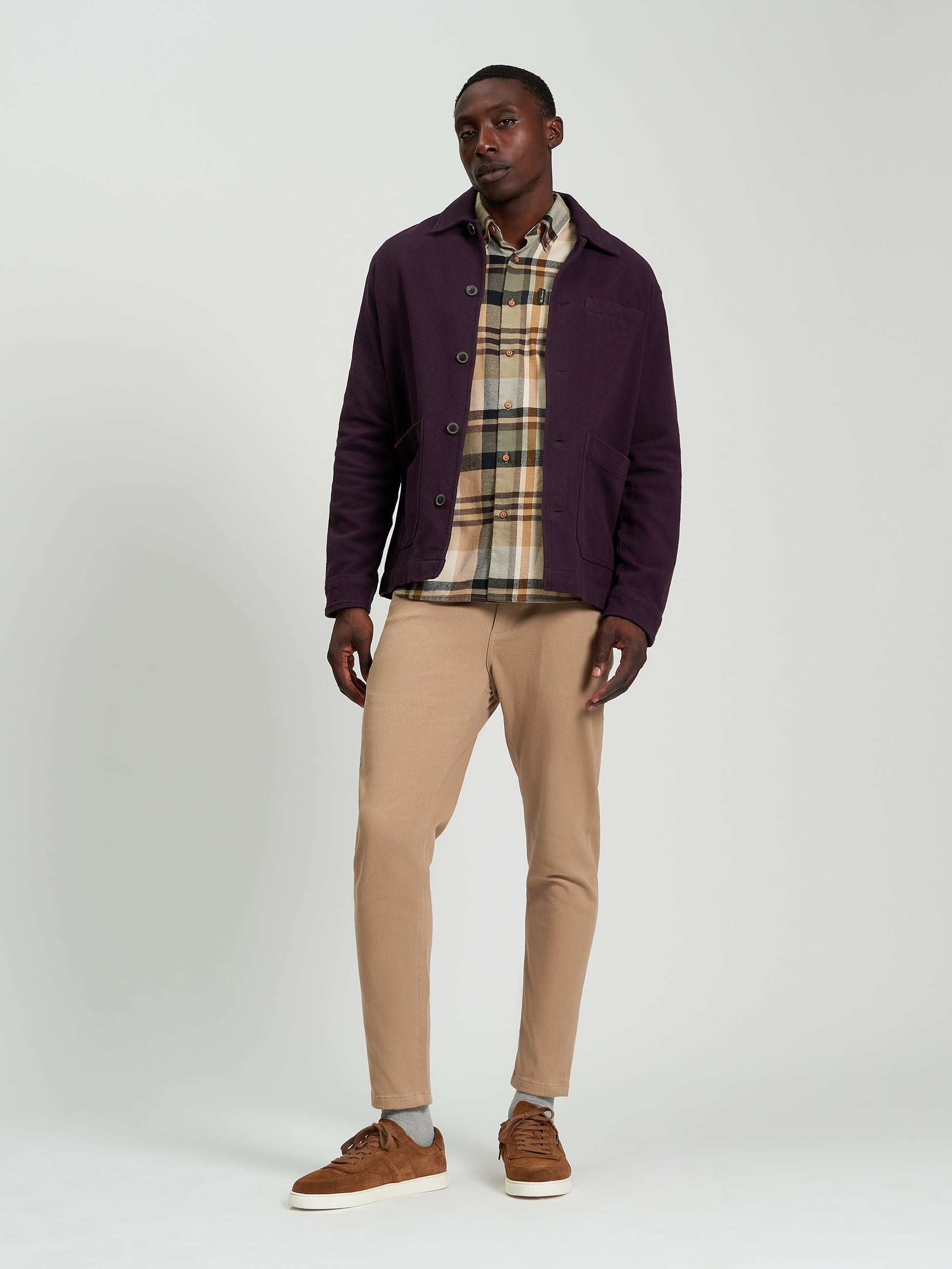 Chore Jacket Burgundy