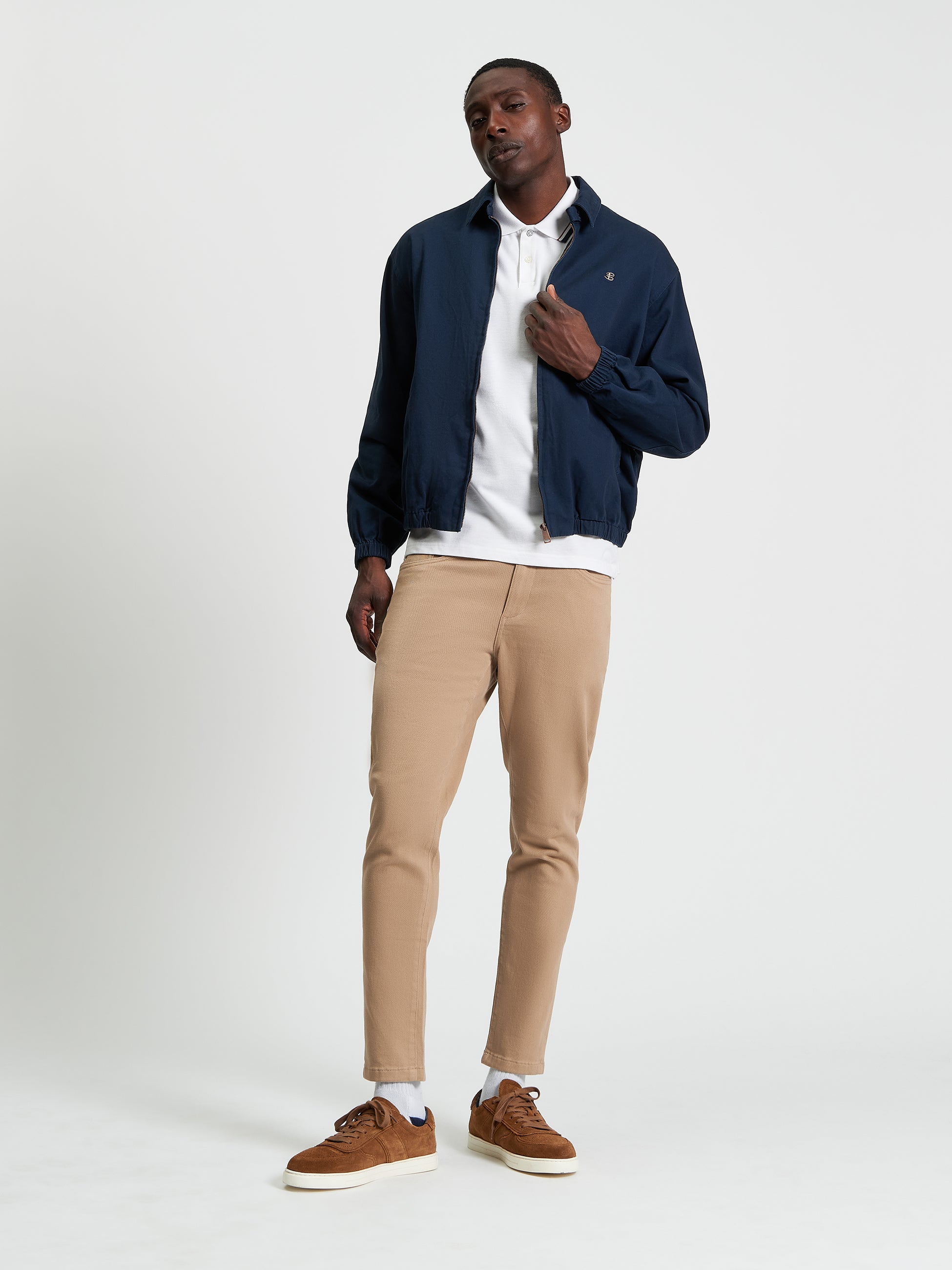 Sports Bomber Jacket Dark navy