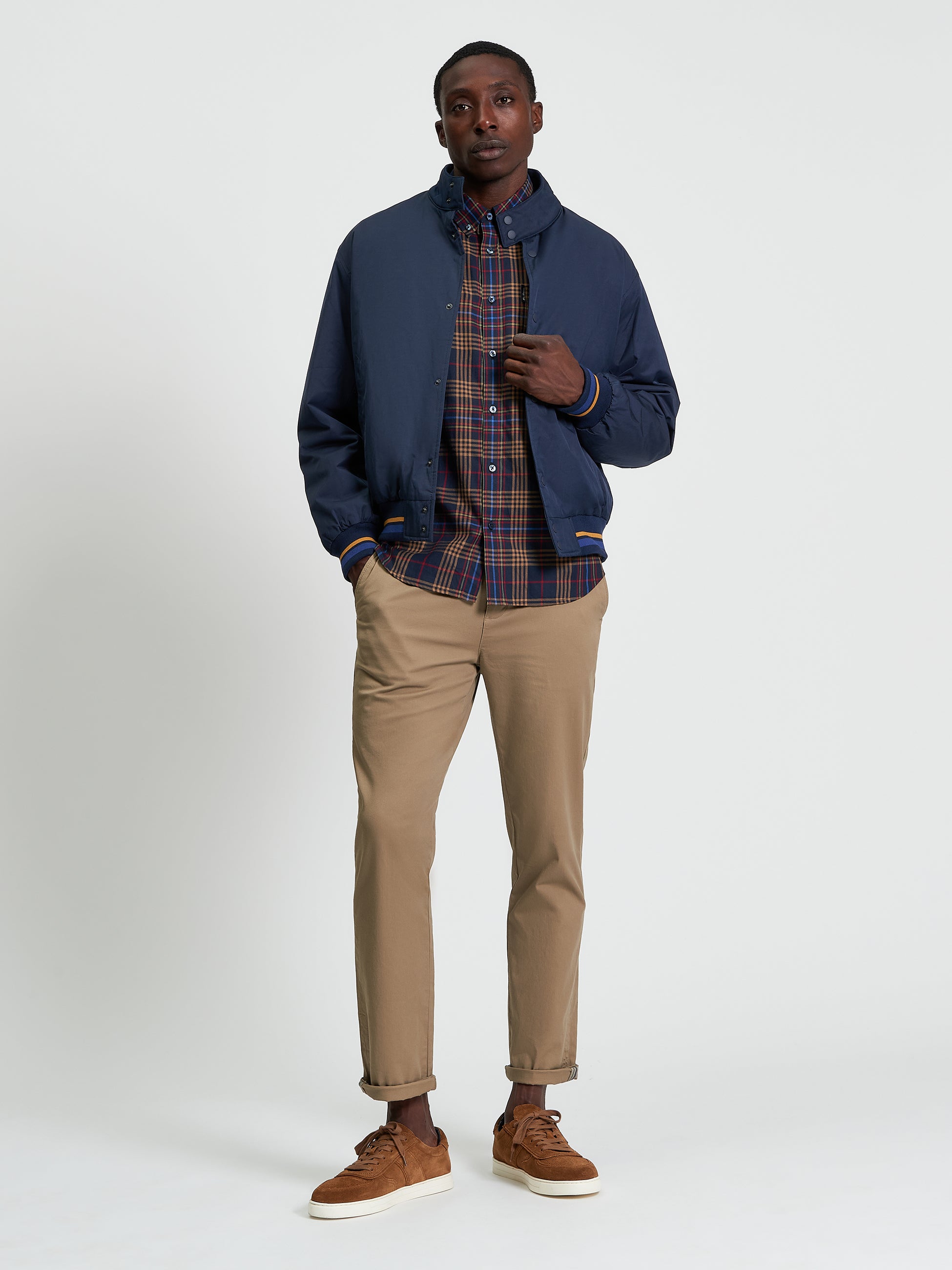 Sports Harrington - Dark Navy - Full Length