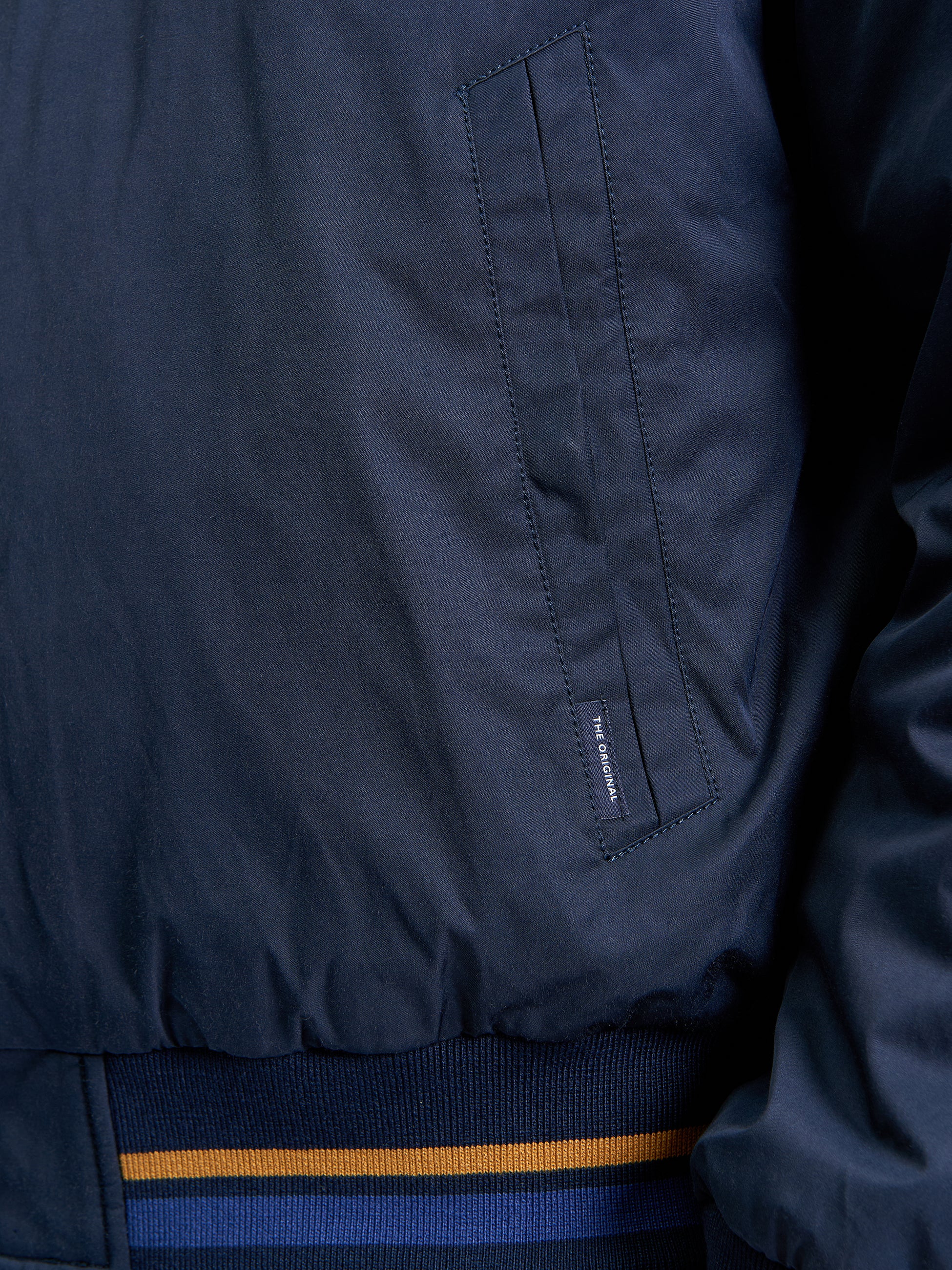 Sports Harrington - Dark Navy - Close Up