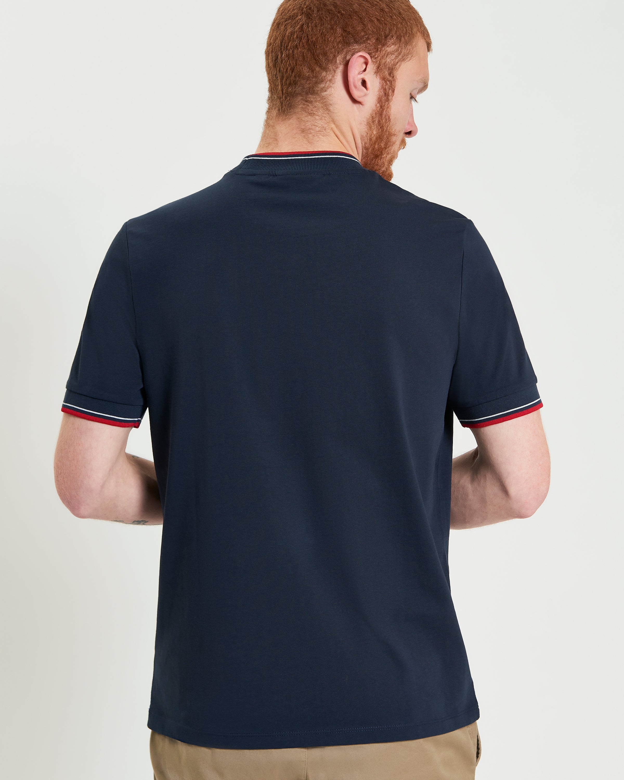 Signature Tipped T-Shirt Dark Navy