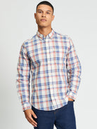 Irregular Check Shirt by Ben Sherman, featuring a modern plaid pattern and contemporary fit for everyday style.