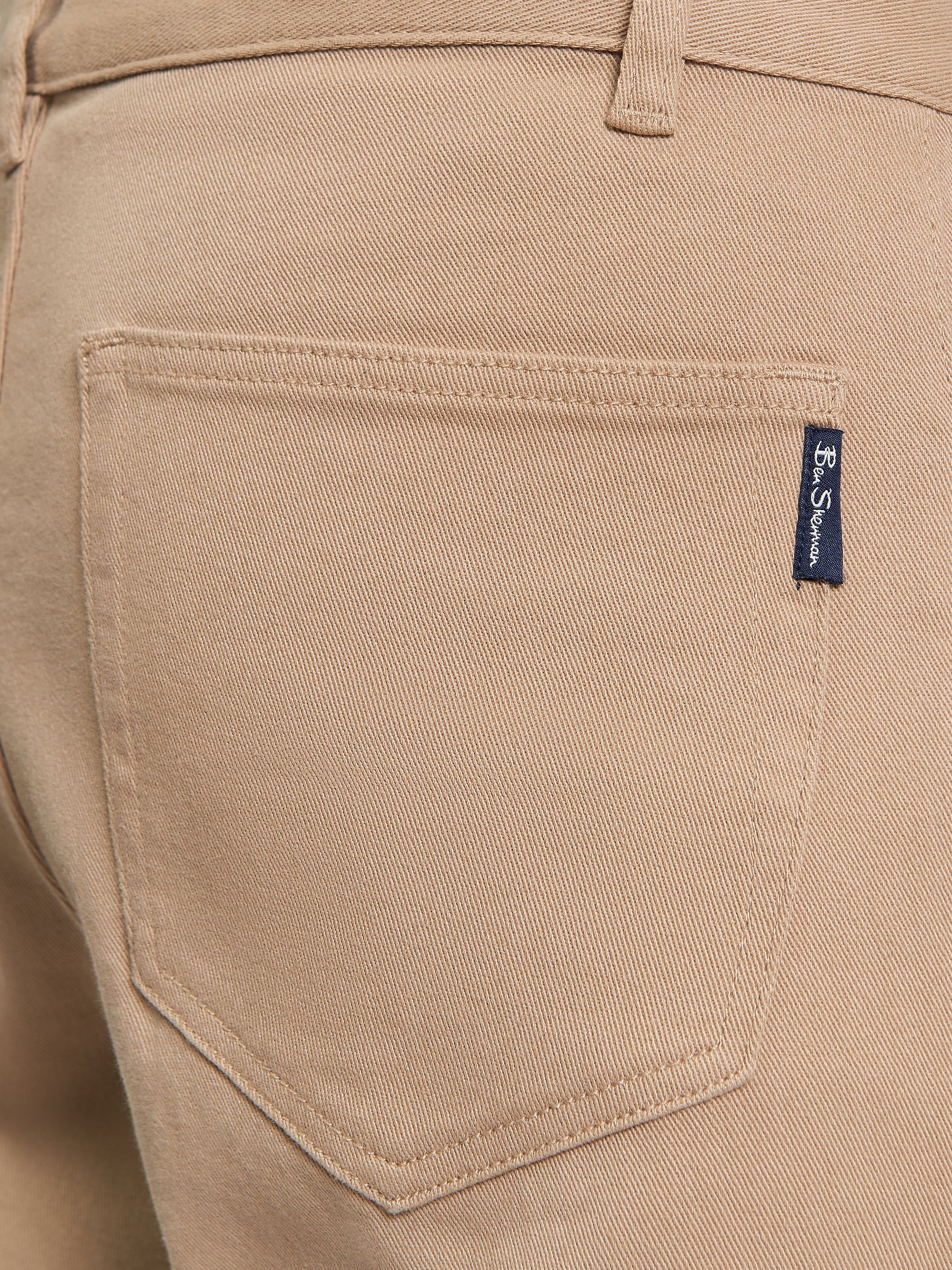 5 Pocket Trousers Beige