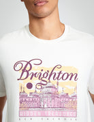 Hidden Treasures Tee – Brighton-inspired graphic on a soft white tee by Ben Sherman.