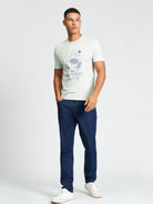 Brighton Beach Social Club Tee - Blue Grey - Regular