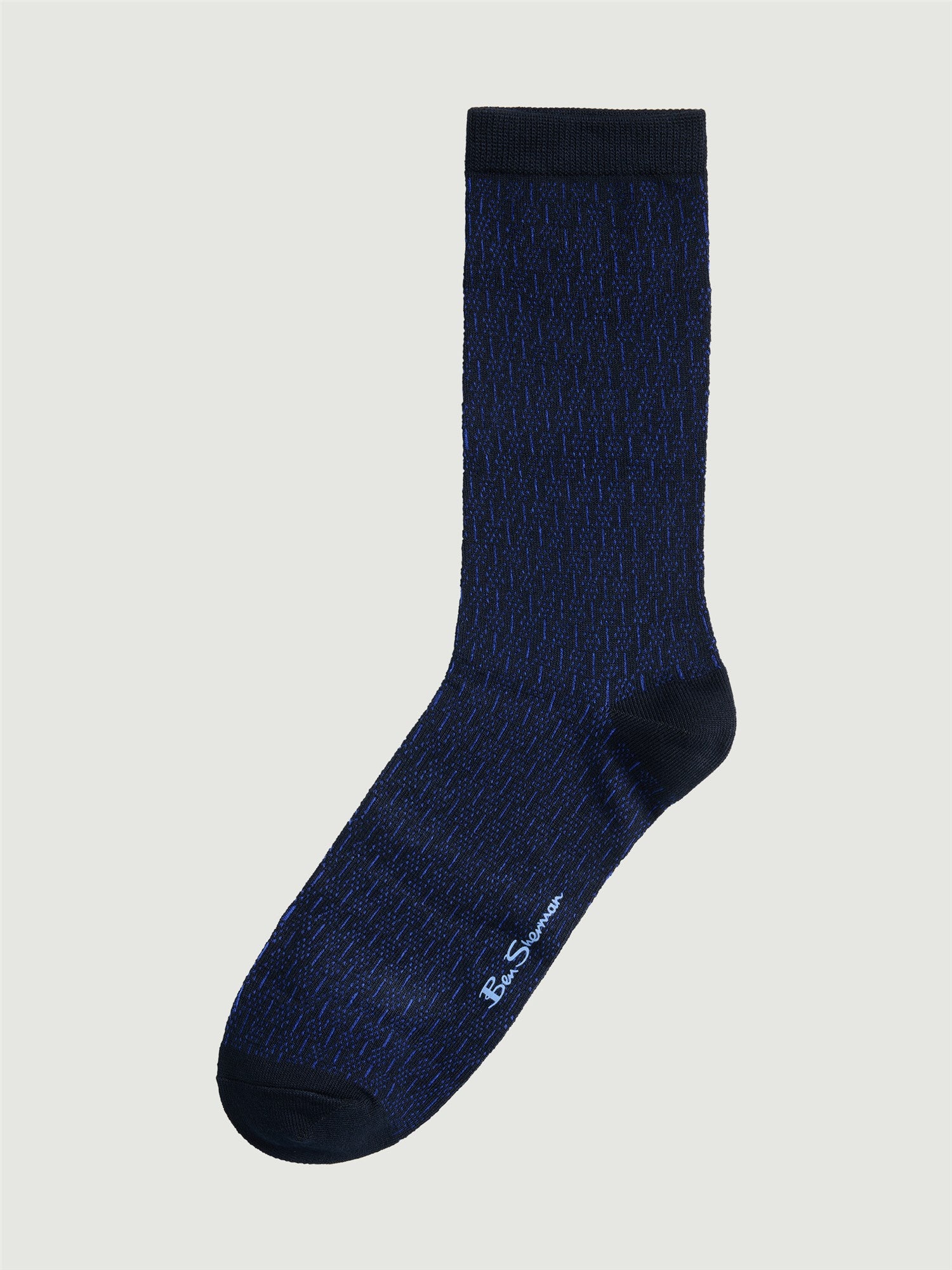 3 Pack Mod Stripe Socks – Soft bamboo blend, navy with bold pattern, perfect for gifting and everyday wear.